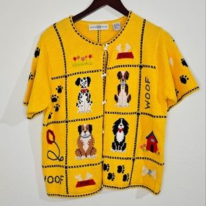 *SOLD ON VINTED* Vintage Dog Cardigan